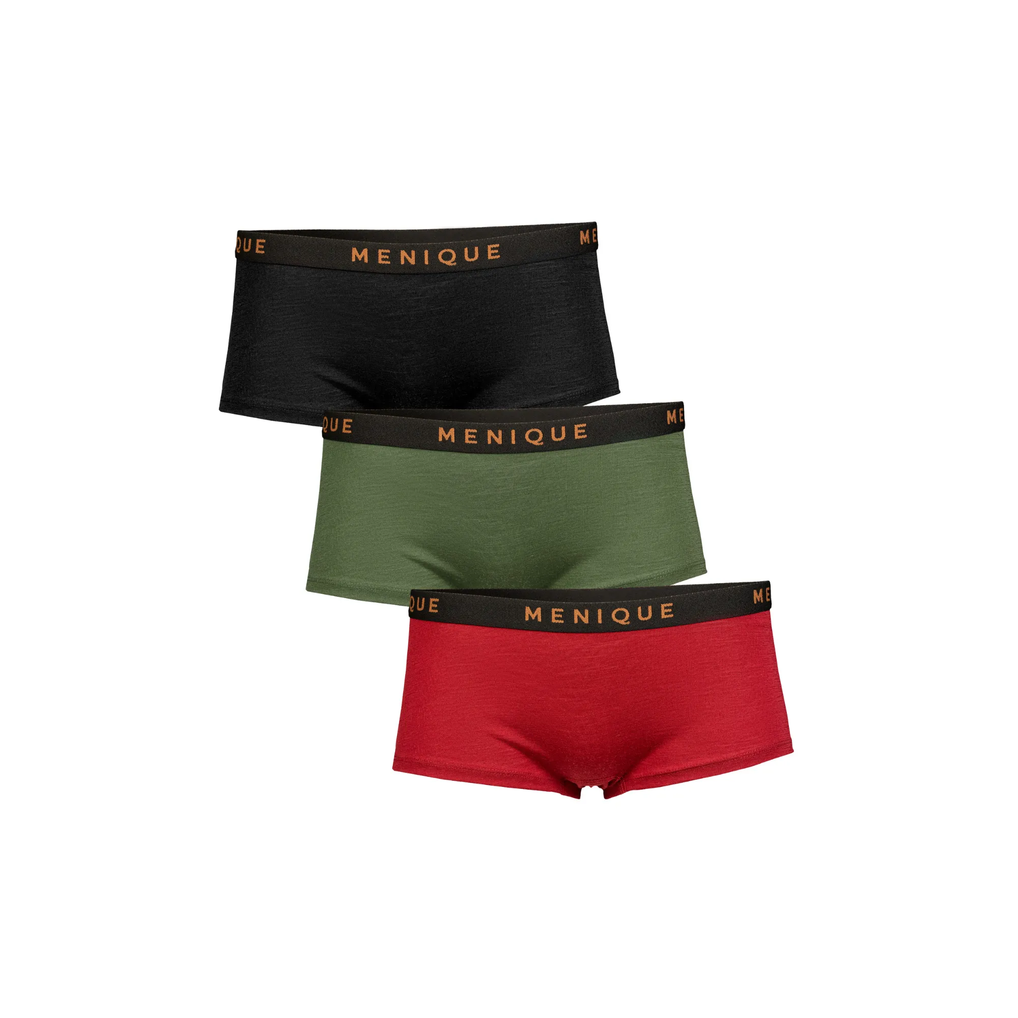 Women's Merino Boxer Shorts 3-Pack L